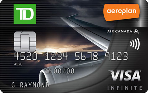 TD Aeroplan Visa Infinite – TD的旗舰信用卡